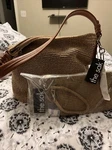 The Sak Sequoia Crochet Hobo With Matching Wristlet. Fixed Price $115.00.