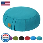 Felizmax Round Zafu Meditation Cushion D16 H5.5 Zabuton Pillow Yoga. Fixed Price $65.58.