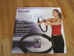New Unused Aeromat Pilates Ring Yoga Circle 14" Diameter In Black. Fixed Price $19.99.