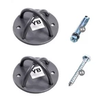 Ceiling Hooks - Industrial Strength Hold Up To 600 Lbs, Includes Anchors & Bo.... Fixed Price $34.68.