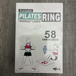 Shark Fitness Pilates Ring Workout Cards Deck Of 58 New Sealed. Fixed Price $14.00.