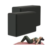 Yoga Blocks 2 Pack Nonslip Foam For Stability, Balance, Deepen Stretches. Fixed Price $20.50.