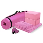 Polyester 72" Assembled Length Yoga Mat With Non-slip Blocks, Strap, Towels, Pin. Fixed Price $80.33.