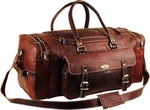 Men S Gym Sports Overnight Weekender Bag Leather Travel Bags For 24 Inch. Fixed Price $131.77.