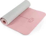 Pink & Gray - Non Slip Yoga Mat 1/4 Thick Pilates Exercise Home Gym Pad. Fixed Price $46.99.