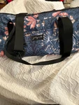 Jadyn B 19" Barrel Women's Duffel Bag Navy Floral. Fixed Price $16.00.