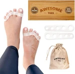 Toe Stretchers Spacers For Bunions Hammer Toes Relief 2 Pair Rubber Walking Yoga. Fixed Price $26.98.
