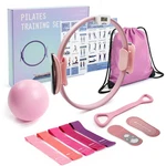 Maxu T3 Pilates Ring Set With Adjustable Straps Smart Home Fitness & Yoga Kit. Fixed Price $32.99.