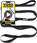 Ctrl Sports Stretching Strap Non Elastic Yoga With Loops - Black. Fixed Price $13.78.