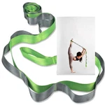 Stretching Strap With12 Loops,exercise Band For Yoga And Flexibility,green. Fixed Price $19.98.