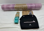 Oak And Reed Yoga Fitness Exercise Mat Set (24"x68"x4mm) - Sling Bag. Fixed Price $39.99.
