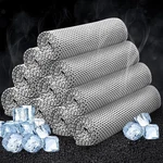Honoson 10 Pcs Cooling Towel Bulk - Neck & Face Cool Chilly Large, Grey. Fixed Price $16.65.