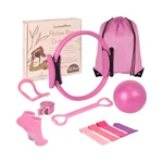 13-piece Pilates Ring Circle Set 12" Ball Magic Resistance Bands Home W. Fixed Price $87.13.
