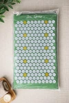 Zen Guru Acupressure Yoga Mat Green Spike Massage Back Pain Relief New. Fixed Price $18.59.