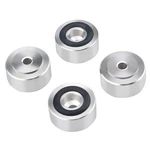 4 Pcs Fixing Feet Pad Shock Base Stand Cover Foot Nail Silver Y4s12674. Fixed Price $13.29.