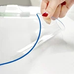 Long Pvc Furniture Protector 52x120 Inch 1.5mm Thick Multisize Clear Desk Mat.... Fixed Price $137.71.