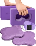 Deep-zen Yoga Blocks Wrist Support; 2 Pack With Knee Pads And. Fixed Price $65.00.