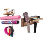 Bikoney Yoga Mat Holder, Guitar Wall Mount Storage Home G.... Fixed Price $74.69.