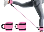 Ankle Straps For Resistance Bands Gym Glute Workout Leg Strength Training Cable. Fixed Price $22.99.