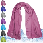 Meiyante Ice & Sweat Towels, 43.3" X 15.7" - Cooling 43.3"x15.7", Rose-pink. Fixed Price $15.18.