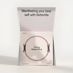 Betterme Pilates Ring Raspberry Pink 15in Core Leg Glute Balance Workout. Fixed Price $40.00.