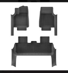 Luckeasy 3pcs Tpe Foot Mats With Door Sill Cover Tesla Model Y Juniper 2025 2026. Fixed Price $49.00.