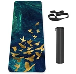 Knsbk Non Slip Yoga Mat Tpe Workout For Men Women, Thick Green. Fixed Price $65.56.