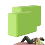 Yoga Blocks 2pack Nonslip Foam For Stability, Balance, And Deep Stretches. Fixed Price $19.22.