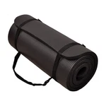 Balancefrom Fitness Goyoga 71x24in Anti Tear Exercise Yoga Mat With Strap, Black. Fixed Price $32.99.