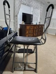 Malibu Pilates Chair With 4 Dvd S, Sculpting Handles. Fixed Price $100.00.