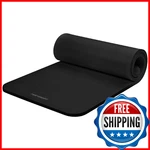 Retrospec Solana Yoga Mat 1" Thick W/ Strap - Non-slip, Exercise, Pilates, Worko. Fixed Price $58.07.